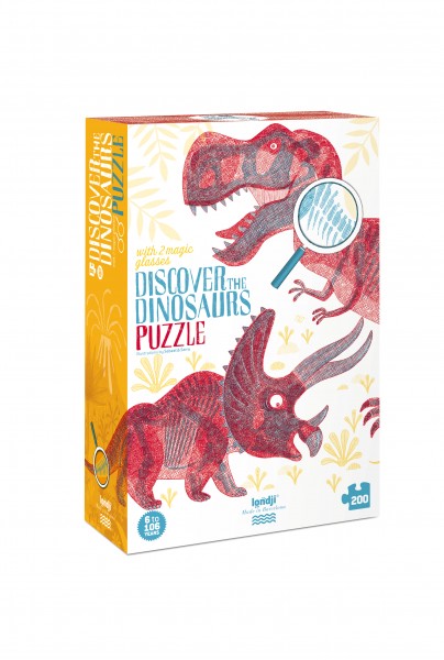Londji Puzzle, Entdecke die Dinosaurier