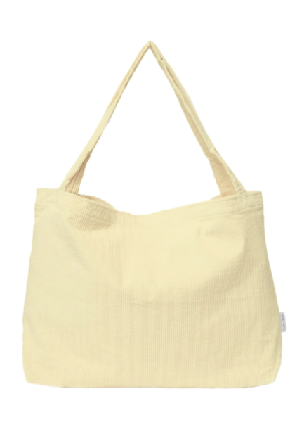Studio Noos - Pastel Yellow Rib Mom Bag