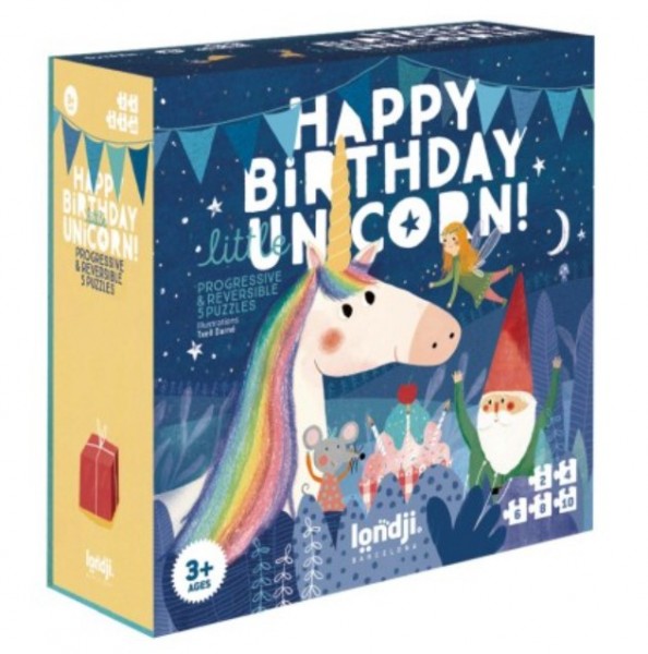 Londji Puzzle, Happy Birthday Unicorn