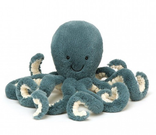 Jellycat Storm Octopus, Kracke, Little, blau