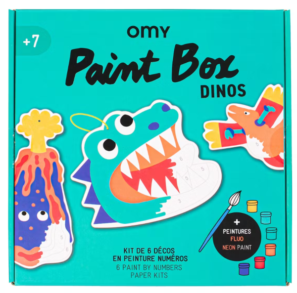 Paint Box - Malen nach Zahlen "Dinos"