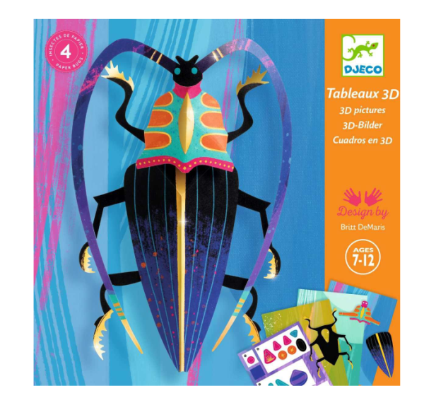 Djeco Papierkunst 3D: Käfer