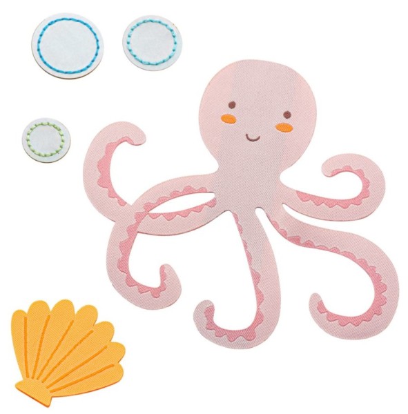 fabfabstickers Octopus – Bügelsticker