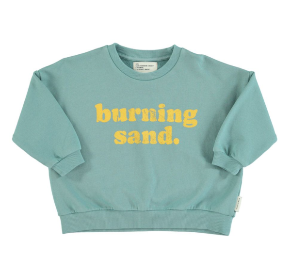 Piupiuchick Sweatshirt, "Burning Sand", green