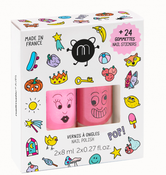 Nailmatic Kinder-Nagellack Set & Sticker - POP